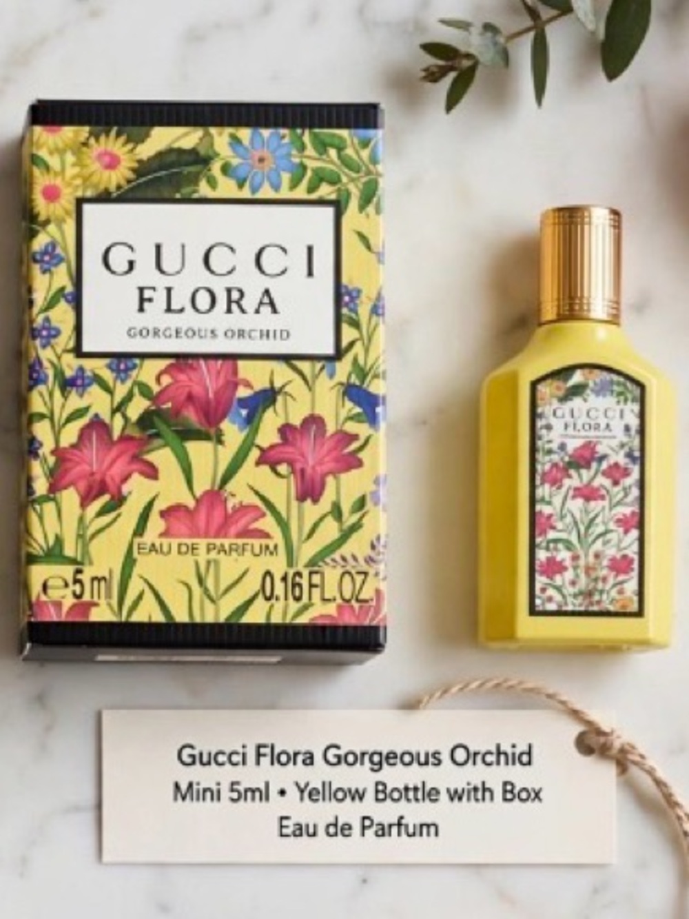 🆕💐Gucci - Flora Mini Perfume in Gorgeous Orchid - 5mL